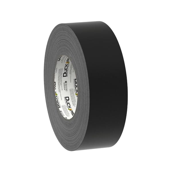 Duck Pro 1.88 in. x 55yd Black Duct Tape 243123 - The Home Depot