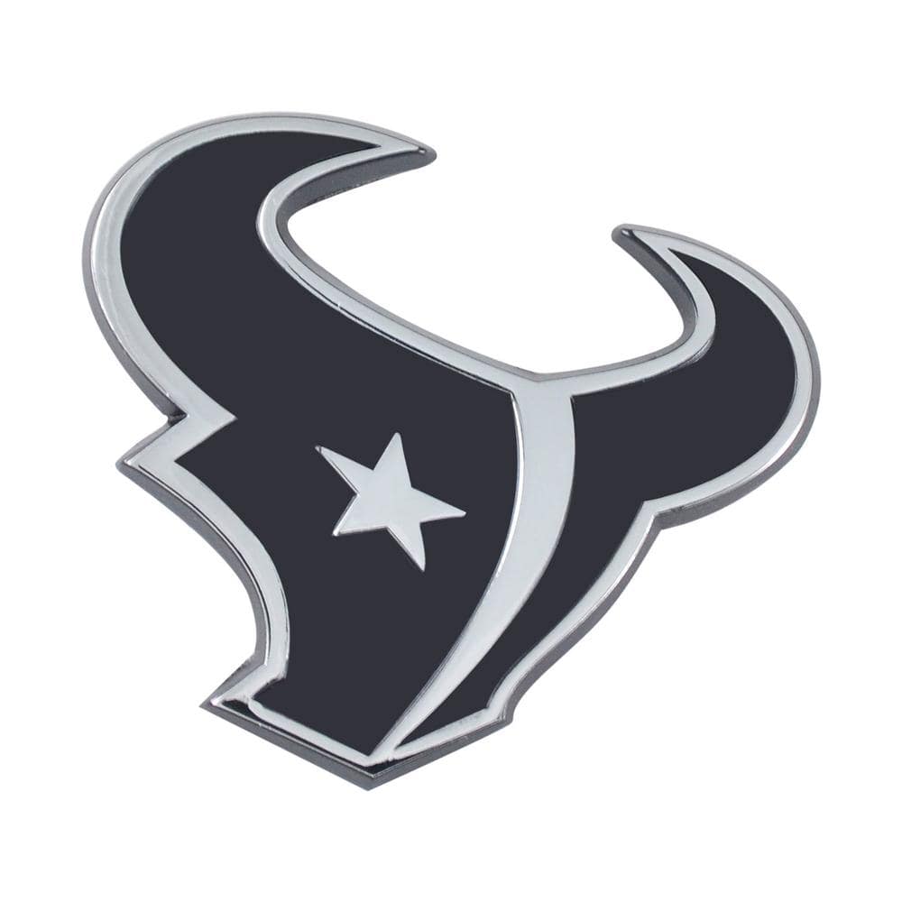 FANMATS NFL - Houston Texans 3D Molded Full Color Metal Emblem 22563 - The  Home Depot