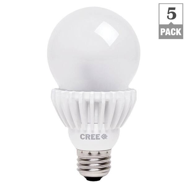 Cree 30/60/100W Equivalent Soft White A21 3-Way LED Light Bulb (5-Pack)