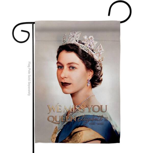 13 in. x 18.5 in. We Miss You Garden Flag DoubleSided Sweet Life