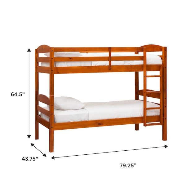 Walker Edison Furniture Company Cherry Traditional Solid