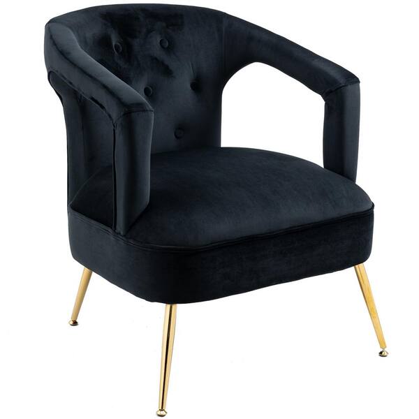 cream armchair black legs