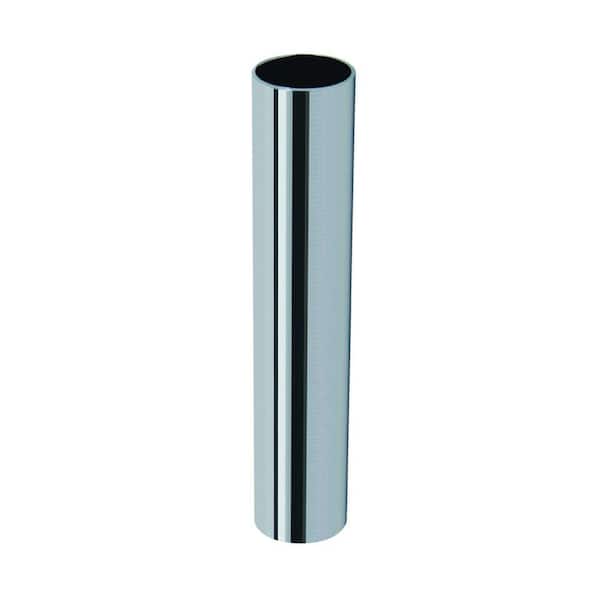 BrassCraft 3-1/2 in. L Chrome Plated Brass Cover Tube for 1/2 in. Copper Tube