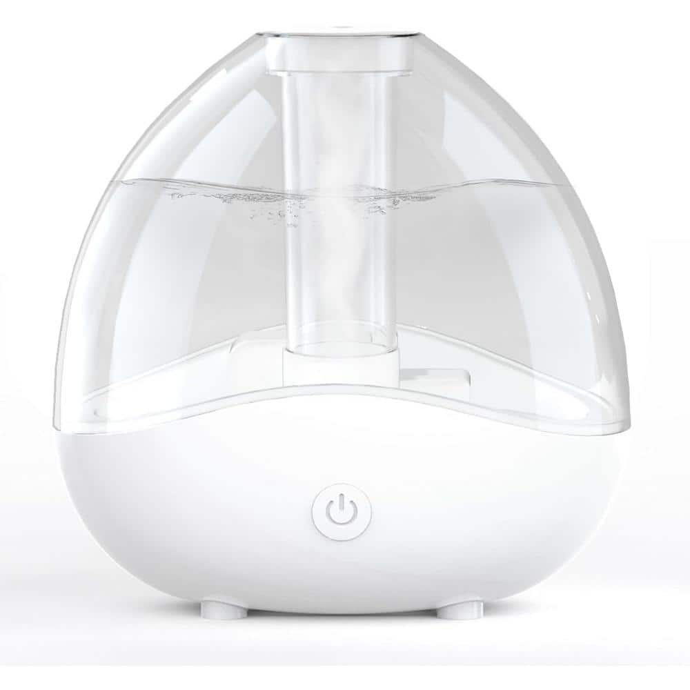 0.4 Gal. Ultrasonic Cool Mist Humidifier with Removable 1.5L Water Tank & Night Light Up To 24 Hours in White price history on PriceWatchPro