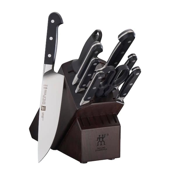 ZWILLING J.A. Henckels Pro 16-Piece Walnut Knife Block Set
