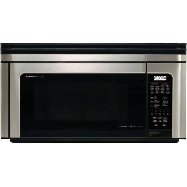 Sharp Refurbished 1.1 cu. ft. Over the Range Convection Microwave in Stainless Steel-DISCONTINUED