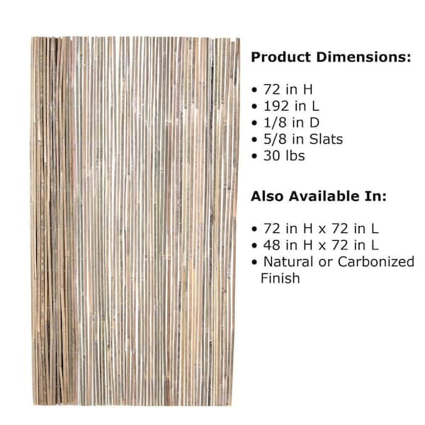 Bamboo Slats/ Flat Poles/planks Building Material for Walls