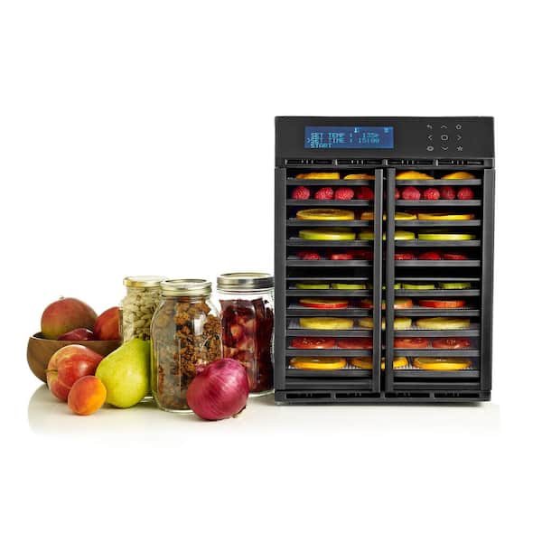 Excalibur 4-Tray Food Dehydrator, in Black 2400-EFS - The Home Depot