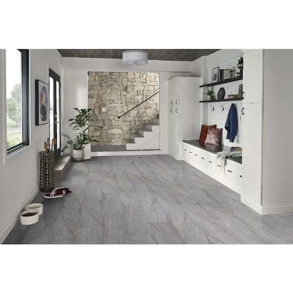 TrafficMaster Vigo Gris 12 in. x 24 in. Matte Ceramic Stone Look Floor and  Wall Tile (16 sq. ft./Case) NHDVIGRI1224 - The Home Depot