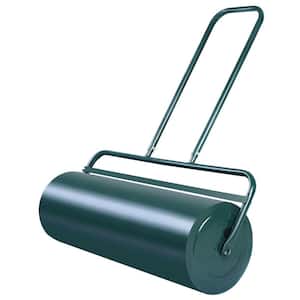 24 in. Push/Tow Fillable Lawn Roller in Green