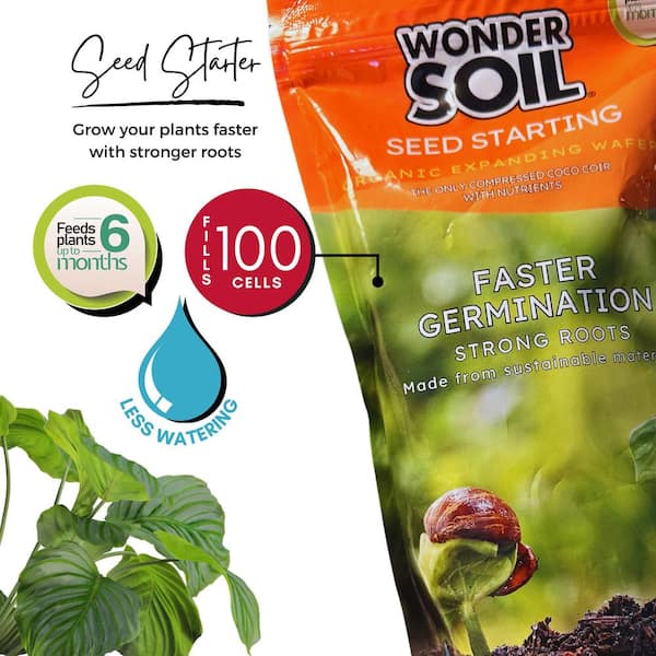 WONDER SOIL 18 Expanding City Soil Complete Mix Coco Wafers WONDER SOIL 18 Expanding City Soil Complete Mix Coco Wafers