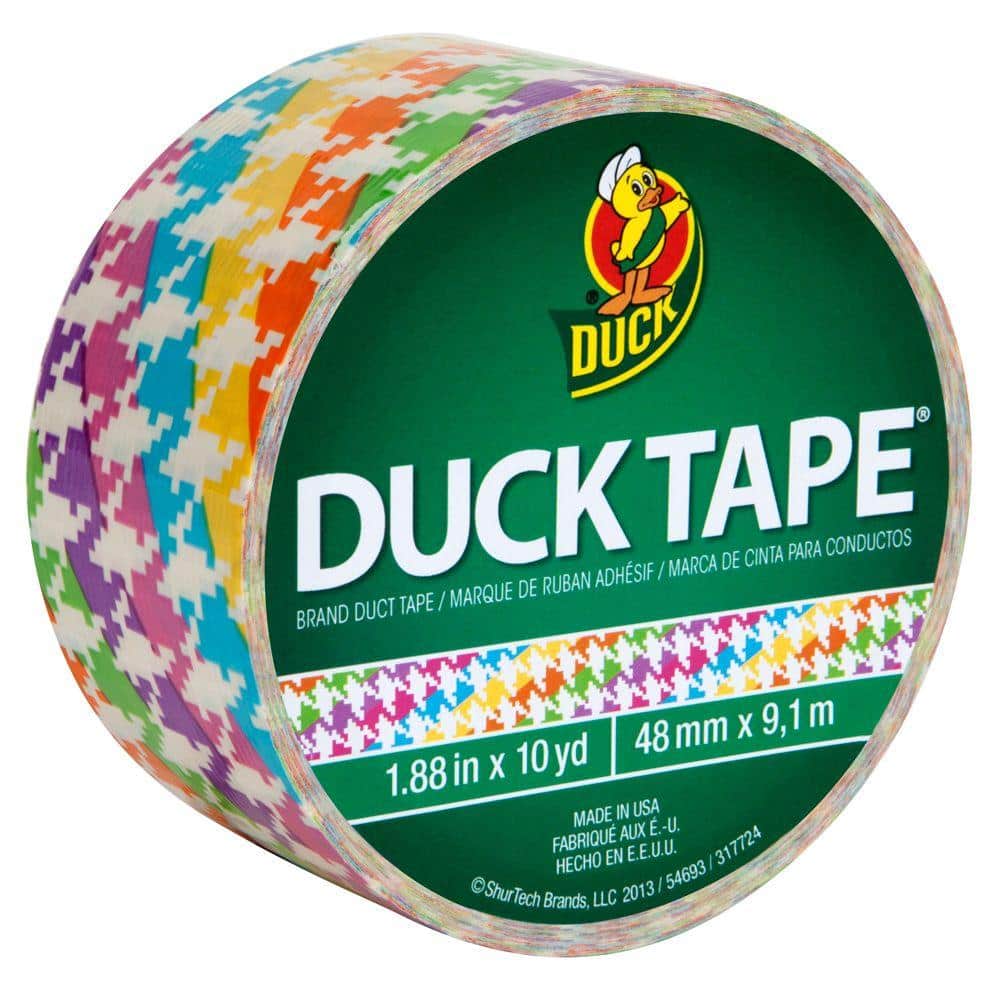 Duck 1.88 in. W x 10 yd. L Multicolored Puppies Duct Tape - Total