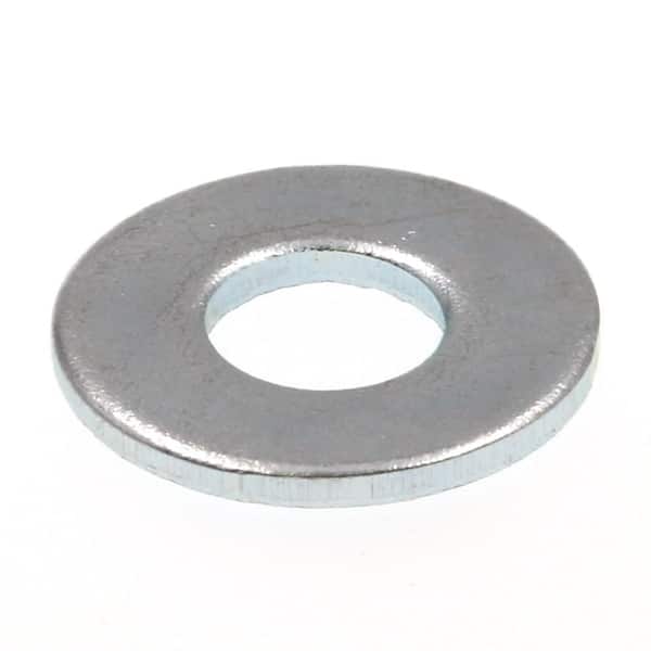 Prime-Line #8 x 7/16 in. O.D. SAE Zinc Plated Steel Flat Washers (100-Pack)