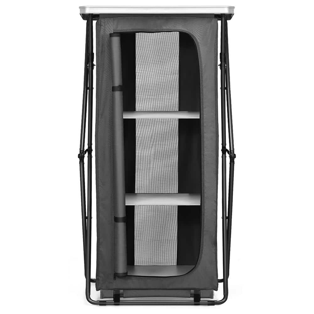  Outdoor Fold Car Mobile Kitchen Console, 55 Liters
