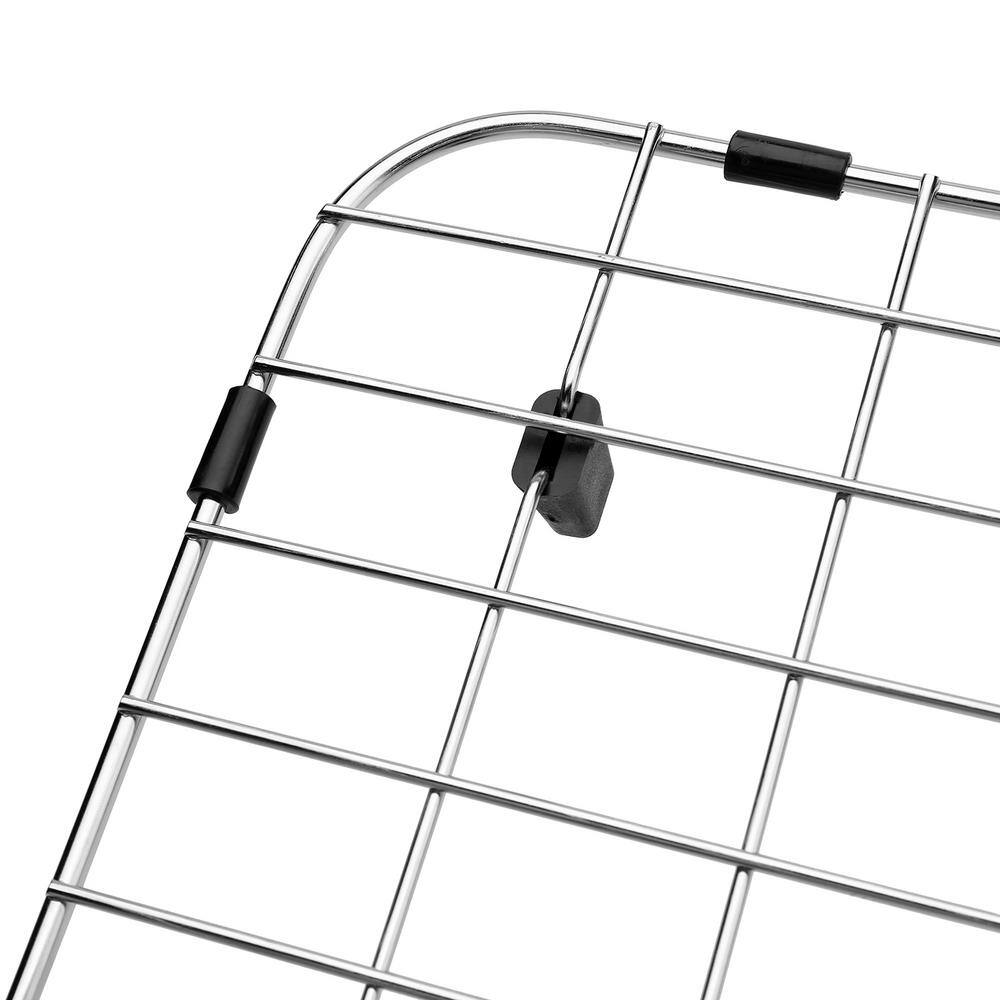 26-Inch Stainless Steel Sink Grid with Center Drain