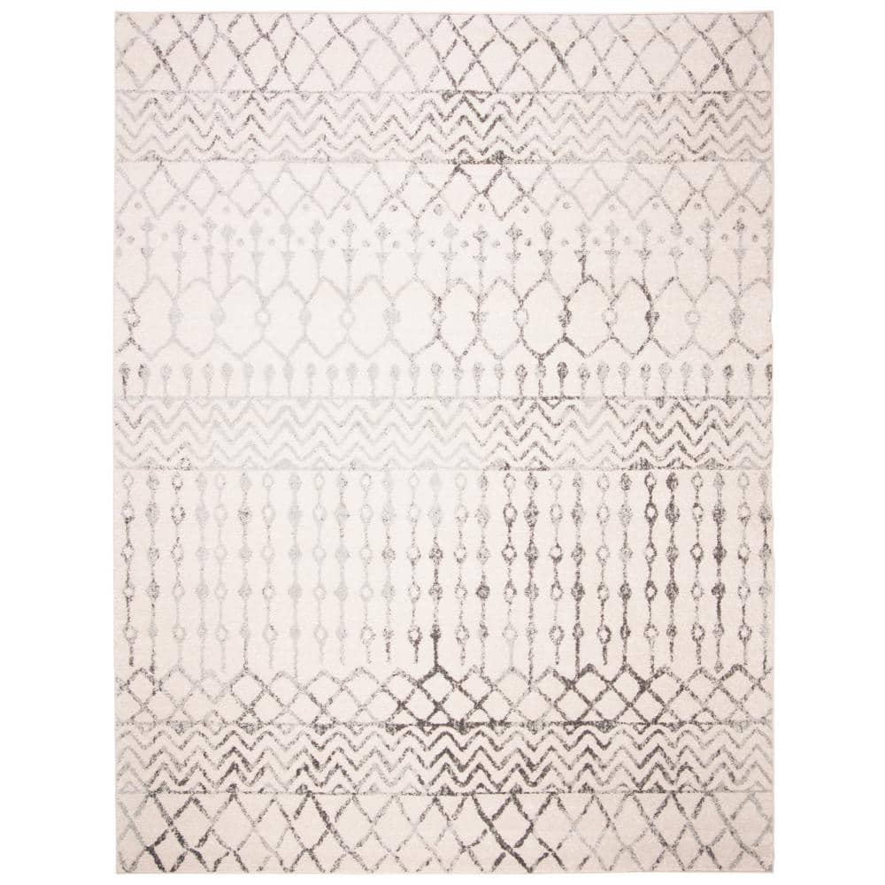 Tulum 12 ft. x 18 ft. Ivory/Gray Geometric Area Rug price history on PriceWatchPro