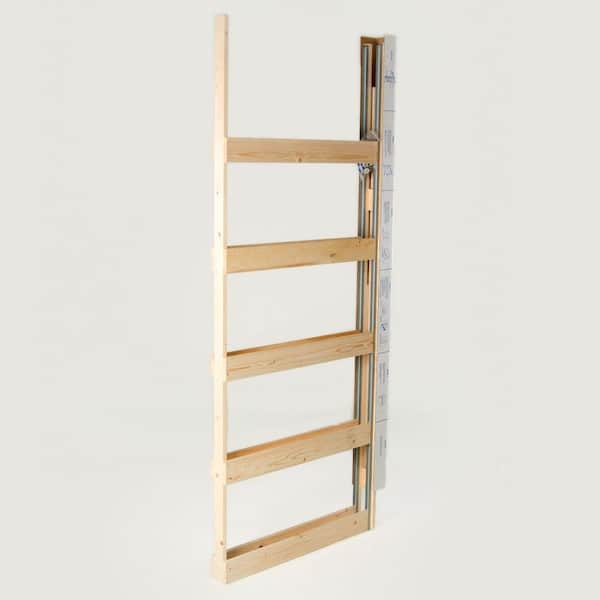 A & F Wood 28 in. x 80 in. Pocket Door Frame