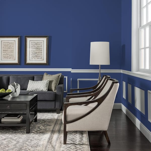 indigo blue interior paint