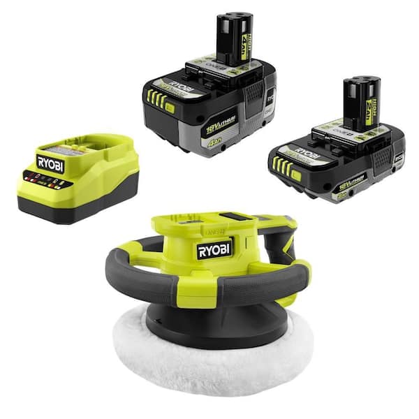 ONE+ 18V HIGH PERFORMANCE Kit w/ 4.0 Ah Battery, 2.0 Ah Battery, Charger, & FREE ONE+ Cordless Random Orbit Buffer