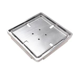 Tileable Drain Cover for 1/4 in. W Tile 3.75 in. W Floor Installation Kit for Accessory