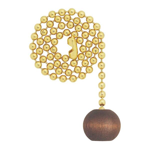 Westinghouse Walnut Wooden Ball Pull Chain