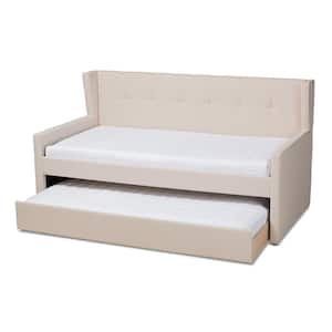 Giorgia Beige Twin Trundle Daybed
