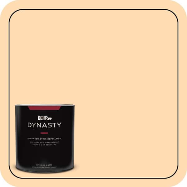 BEHR DYNASTY 1 qt. #290B-4 Feather Plume Matte Interior Stain-Blocking Paint & Primer