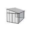 CANOPIA By PALRAM SanRemo 10 Ft. X 14 Ft. Gray/Clear Sunroom, Patio ...