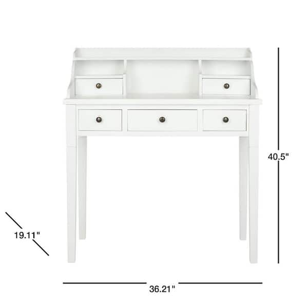 Safavieh landon clearance white writing desk