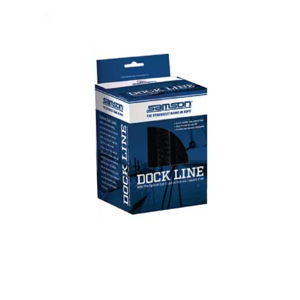 5/8 in. x 35 ft. Harbormaster Dock Lines - Black