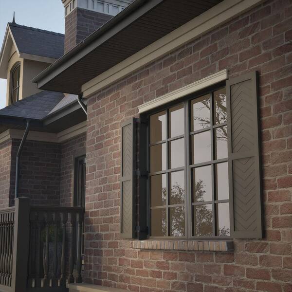 Ekena Millwork 7/8 in. x 43 in. x 3-1/2 in. Polyurethane Bedford