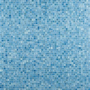 Jayla Ocean 11.81 in. x 11.81 in. Polished Glass Wall Mosaic Tile (0.97 sq. ft./Each)
