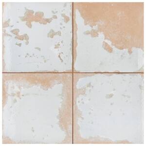 Kings Luxe Heritage White 17-5/8 in. x 17-5/8 in. Ceramic Floor and Wall Tile (10.95 sq. ft./Case)