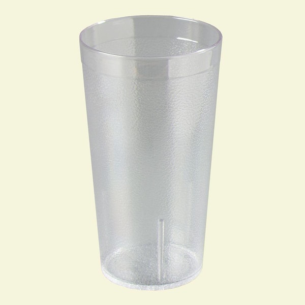 Carlisle 16 oz. SAN Plastic Stackable Tumbler in Clear (Case of 72)