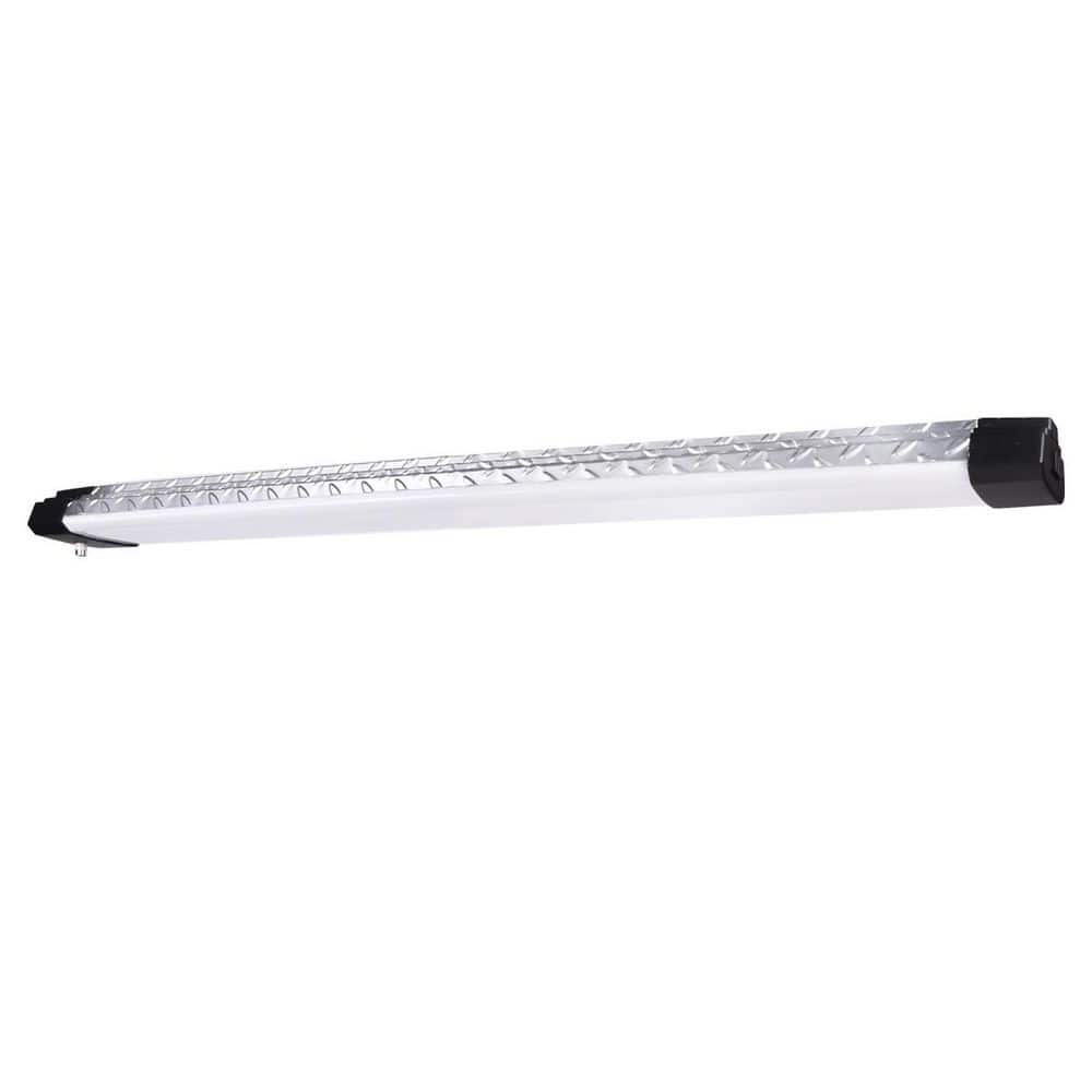 44 in. 105-Watt 4000K Bright White 10000 Lumens Linkable Metal LED Shop Lig