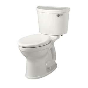 Champion Pro 2-Piece 1.28 GPF Single Flush Elongated Toilet in White, Seat Not Included