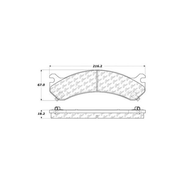 Centric Parts Disc Brake Pad Set