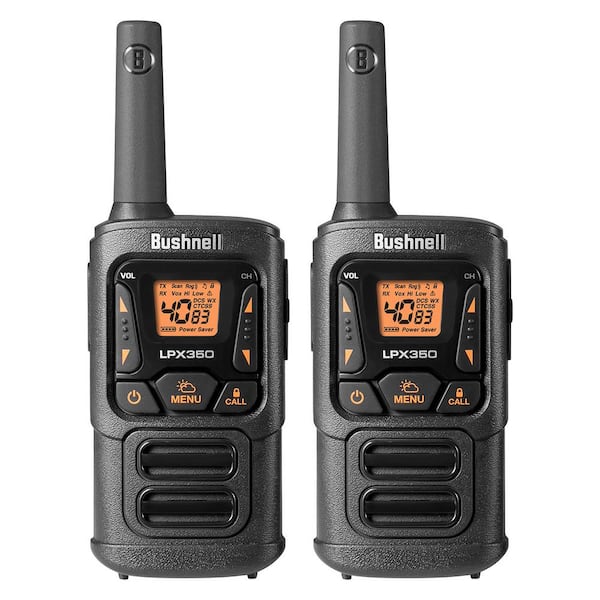 Bushnell 1-Watt Power 25 Mile Range 2-Way Radio (2-Pack)