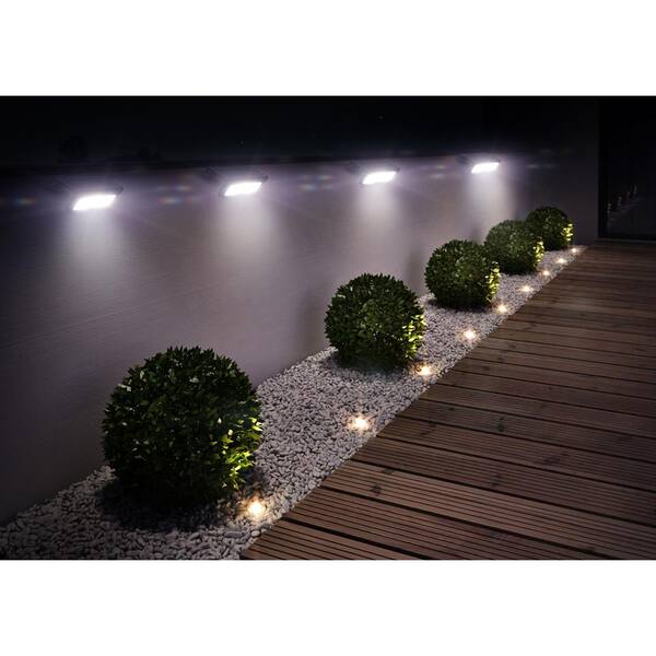 LED Solar Power Licht Lampe Outdoor Path Way Garden Deck 