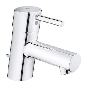 Concetto Single Hole Single-Handle Bathroom Faucet with Drain Assembly in StarLight Chrome