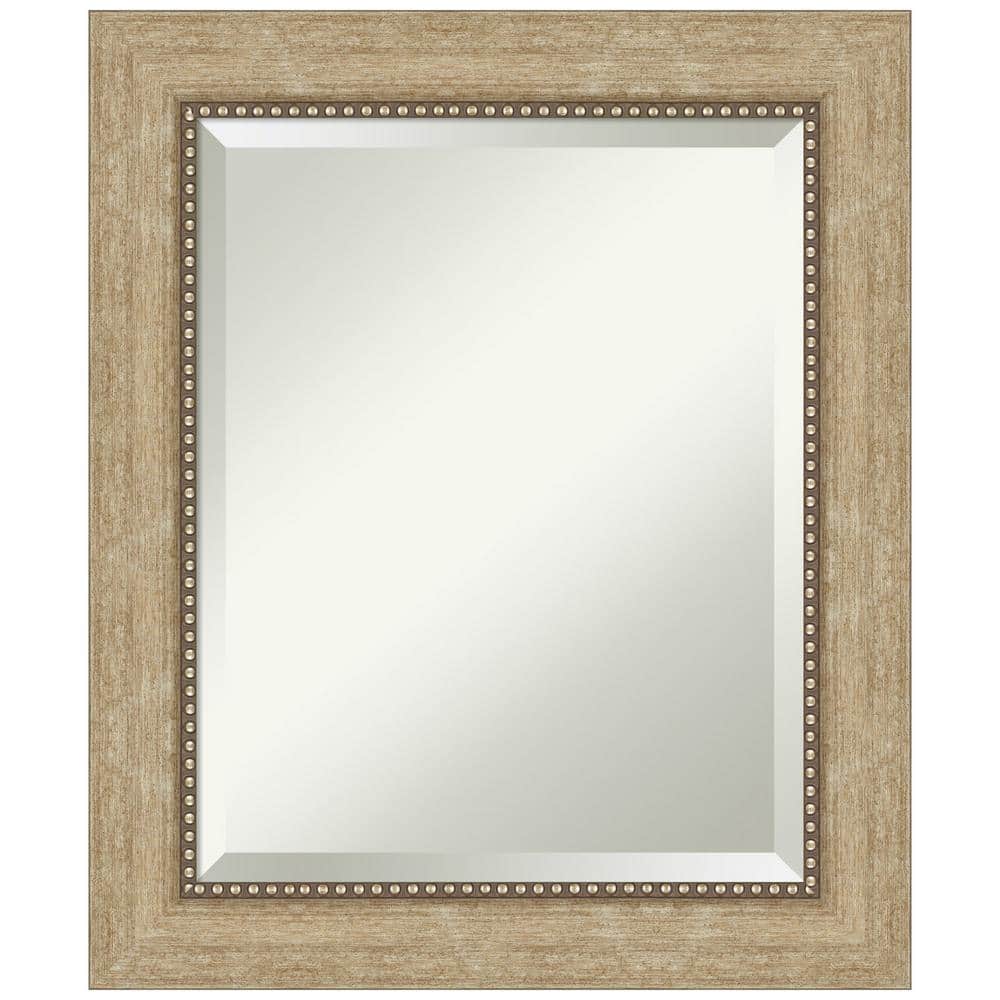 Astor Champagne 21 in. H x 25 in. W Framed Wall Mirror price history on PriceWatchPro