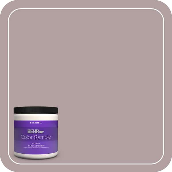 BEHR PREMIUM PLUS 8 oz. Home Decorators Collection #HDC-CT-18 Violet Vista Eggshell Enamel Interior Paint & Primer Color Sample