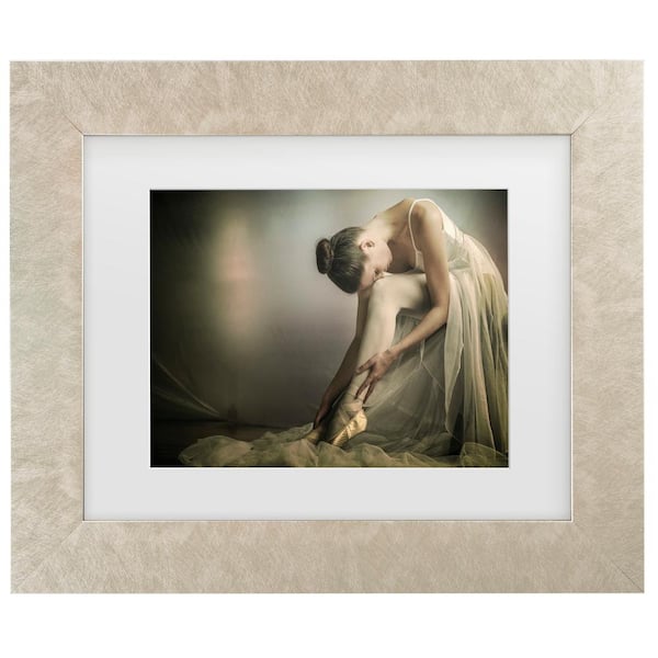 Federico Cella Preparation To Dance Matted Framed Wall Art 14.5 in. x 17.5 in.