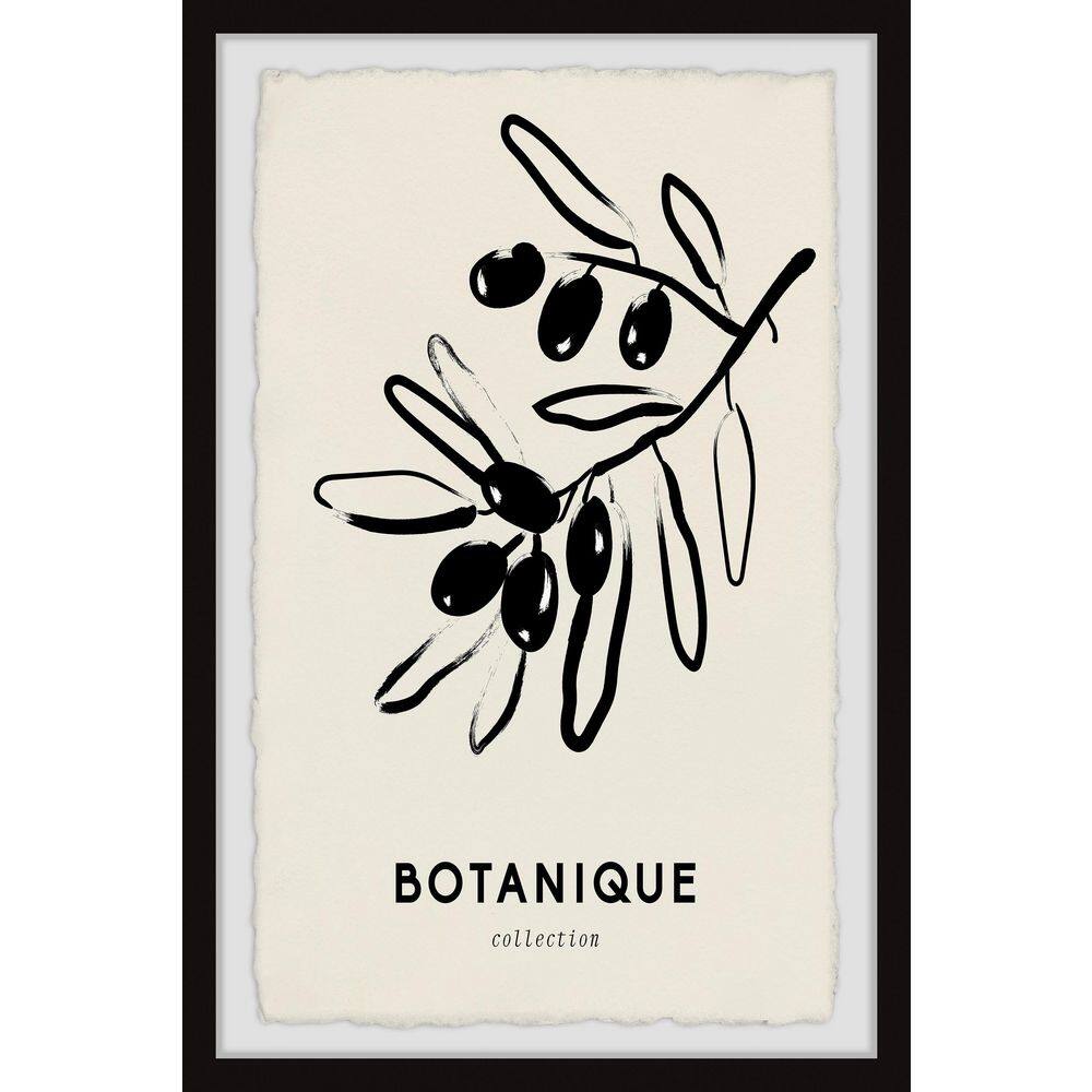 The Botanique Collection by Marmont Hill Framed Nature Art Print 30 in. x 2