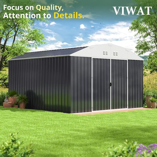 Have a question about VIWAT 10 ft. W x 10 ft. D Metal Outdoor