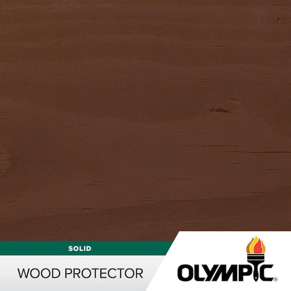 Olympic Wood Protector 1 gal. SC-1069 Russet Exterior Solid Stain Plus Sealer in One