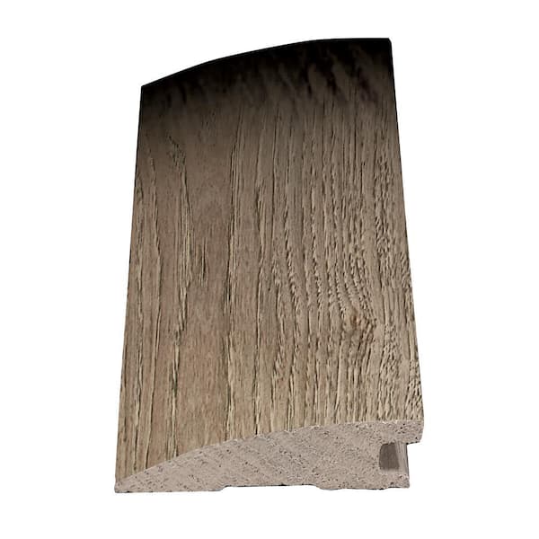 ASPEN FLOORING Crown 1/2 in. Thick x 2 in. Width x 78 in. Length Flush Reducer American Hickory Hardwood Trim