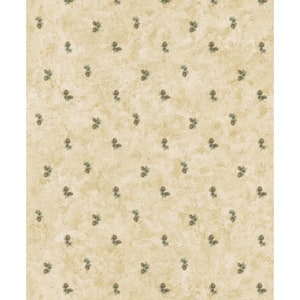Pinecone Beige Wallpaper Sample