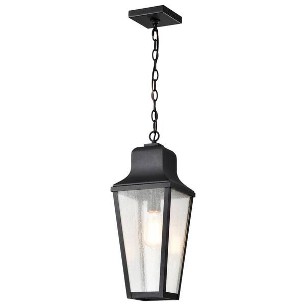 Lawrence 1-Light Black Classic Outdoor Lamp Post with Clear Beveled Glass Shade Lawrence 1-Light Black Classic Outdoor Lamp Post with Clear Beveled Glass Shade
