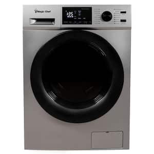 2.7 cu. ft. All-in-One Washer and Dryer Combo in Silver